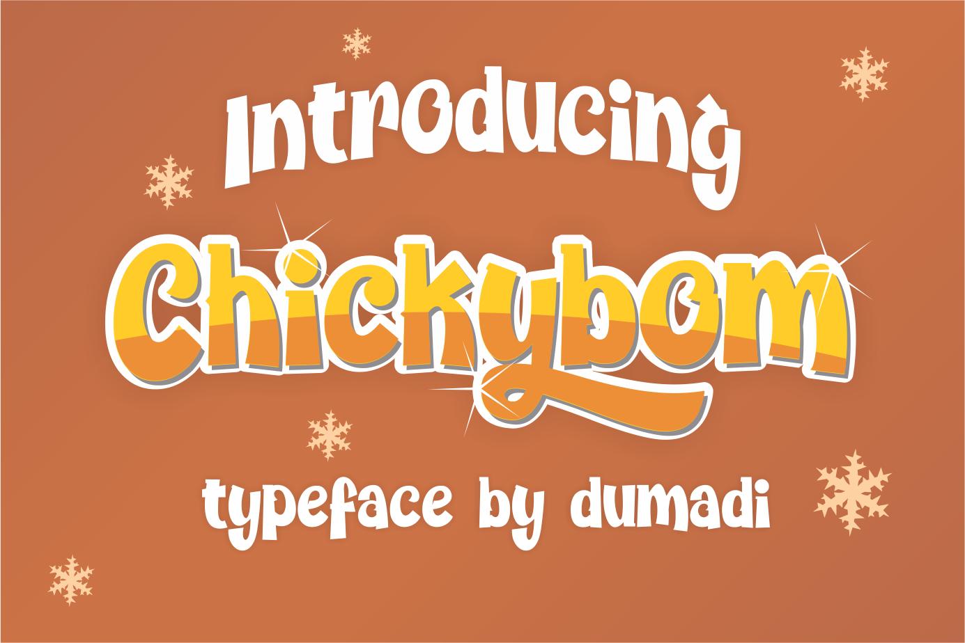 Chickybom Font