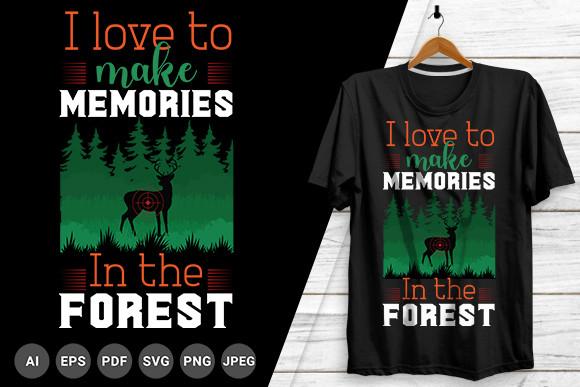 Hunting Deer T-shirt Design