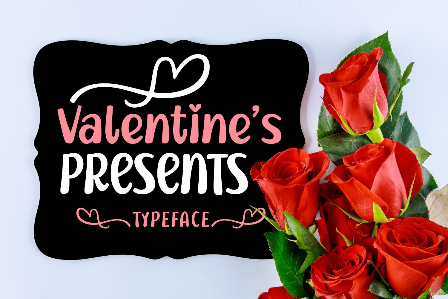 Valentine's Presents Font