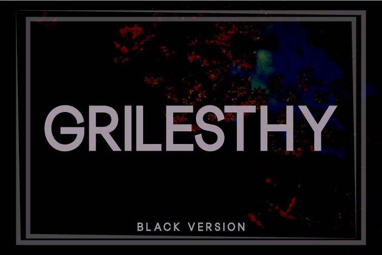 Grilesthy Black Font