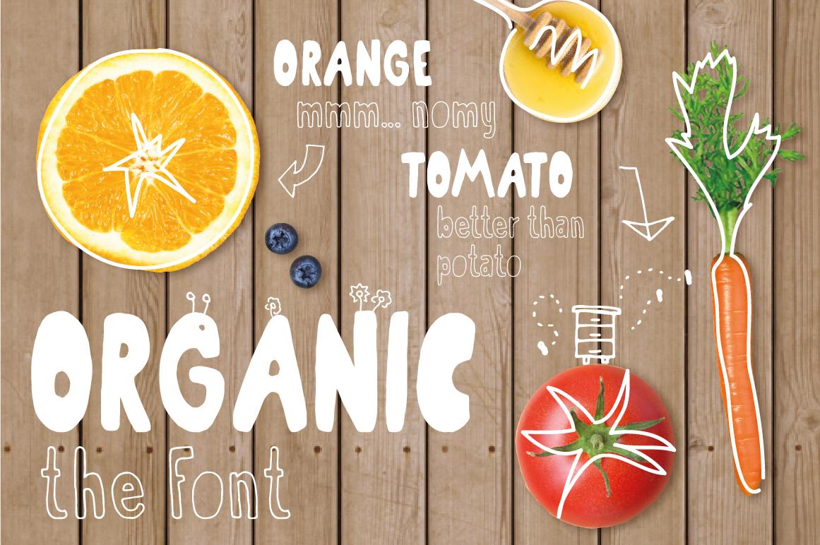 Organic Font