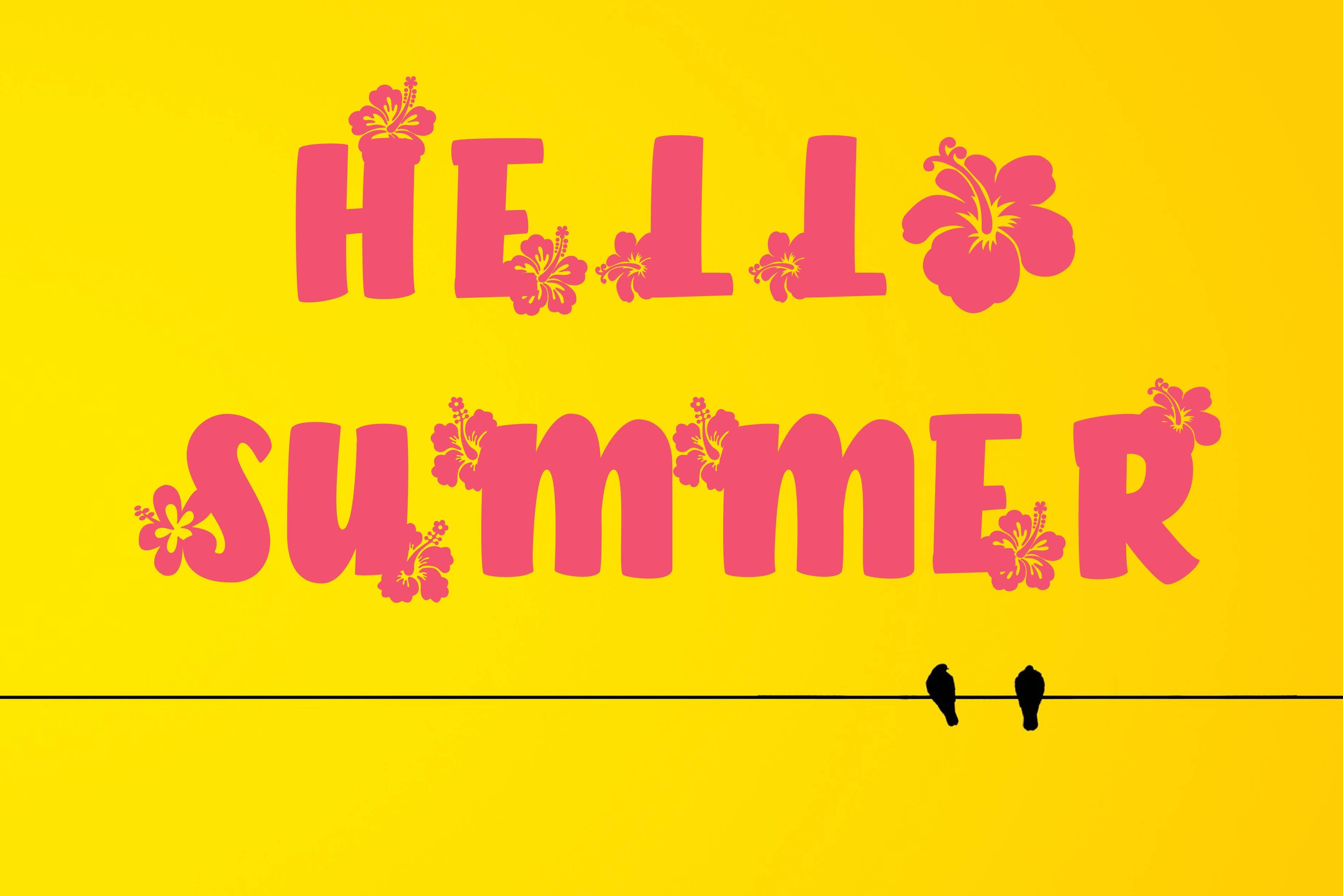 Hello Summer Font