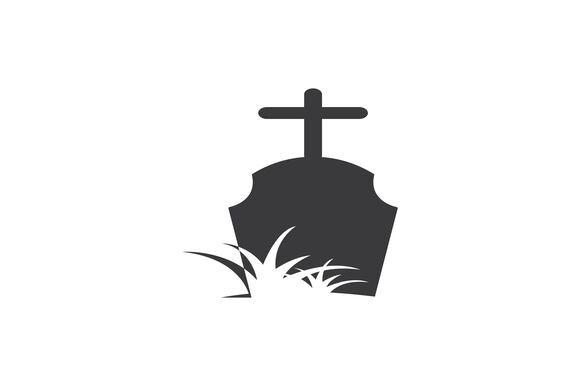 Gravestone Icon Vector