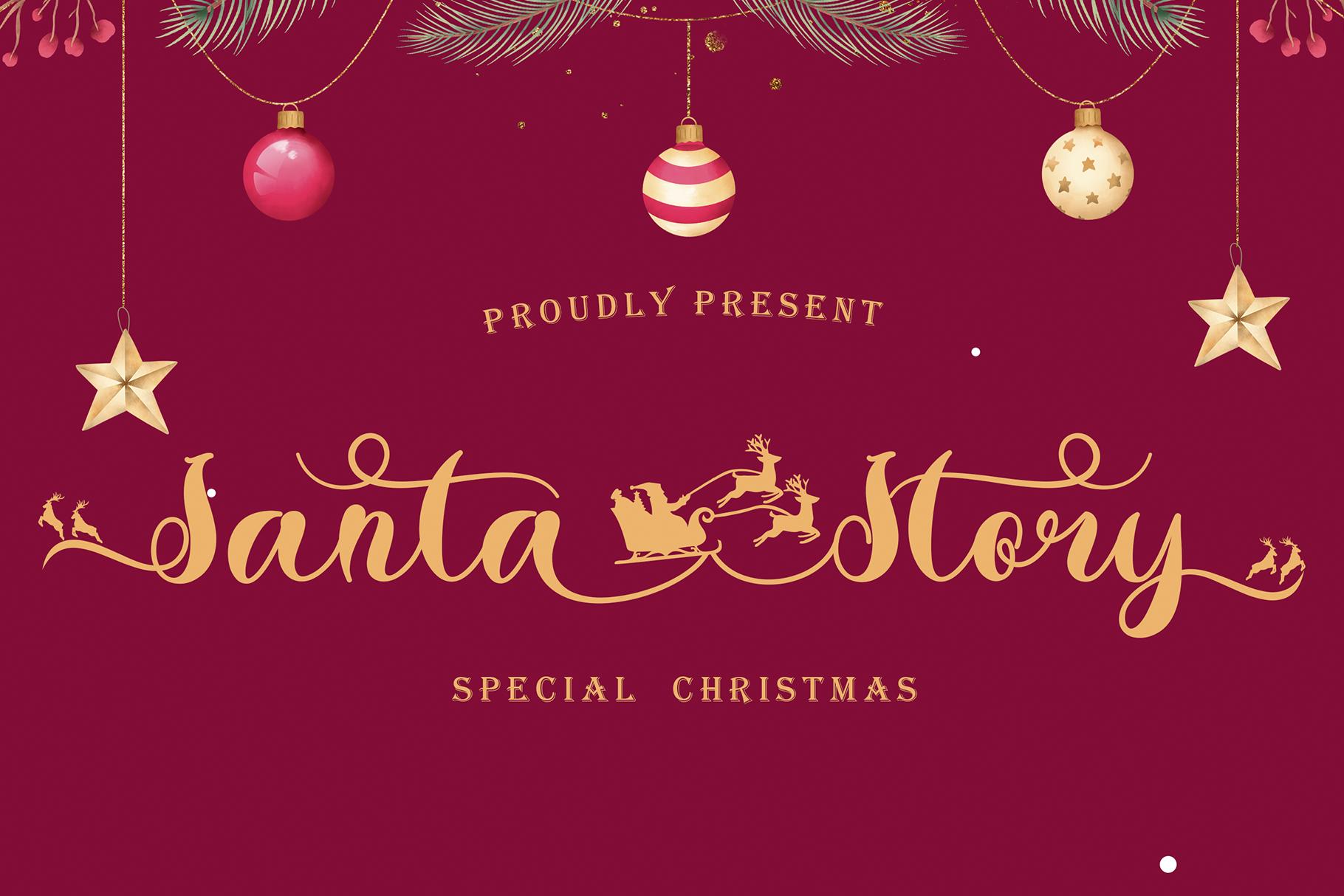 Santa Story Font