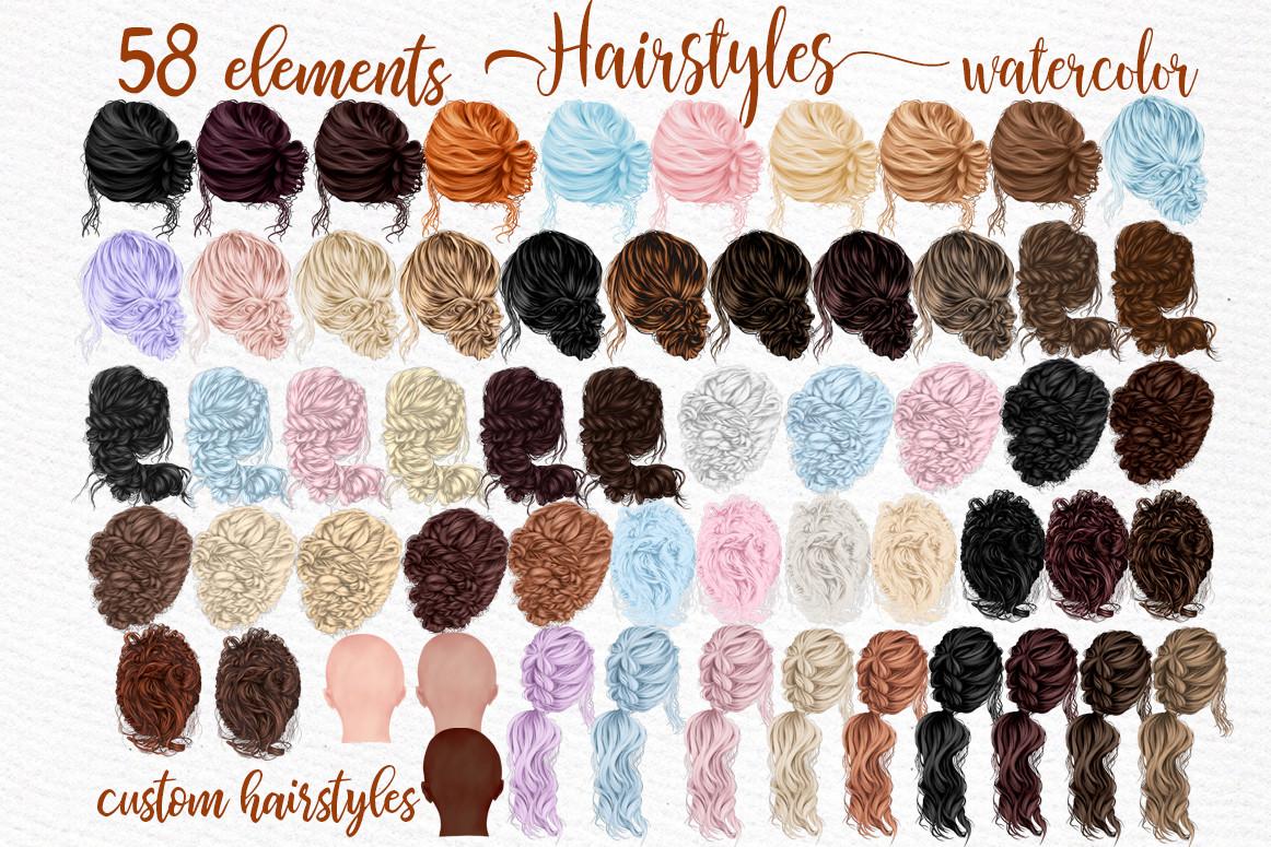 Hairstyles Clipart  Hairstyles Png