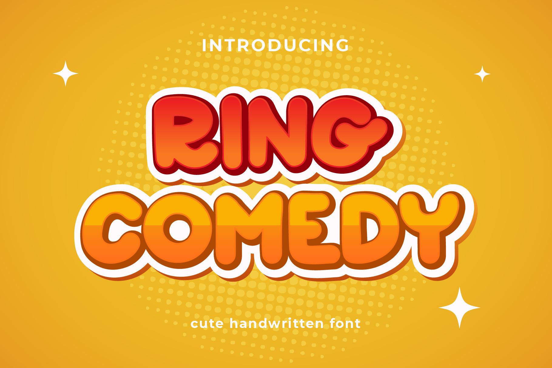 Ring Comedy Font
