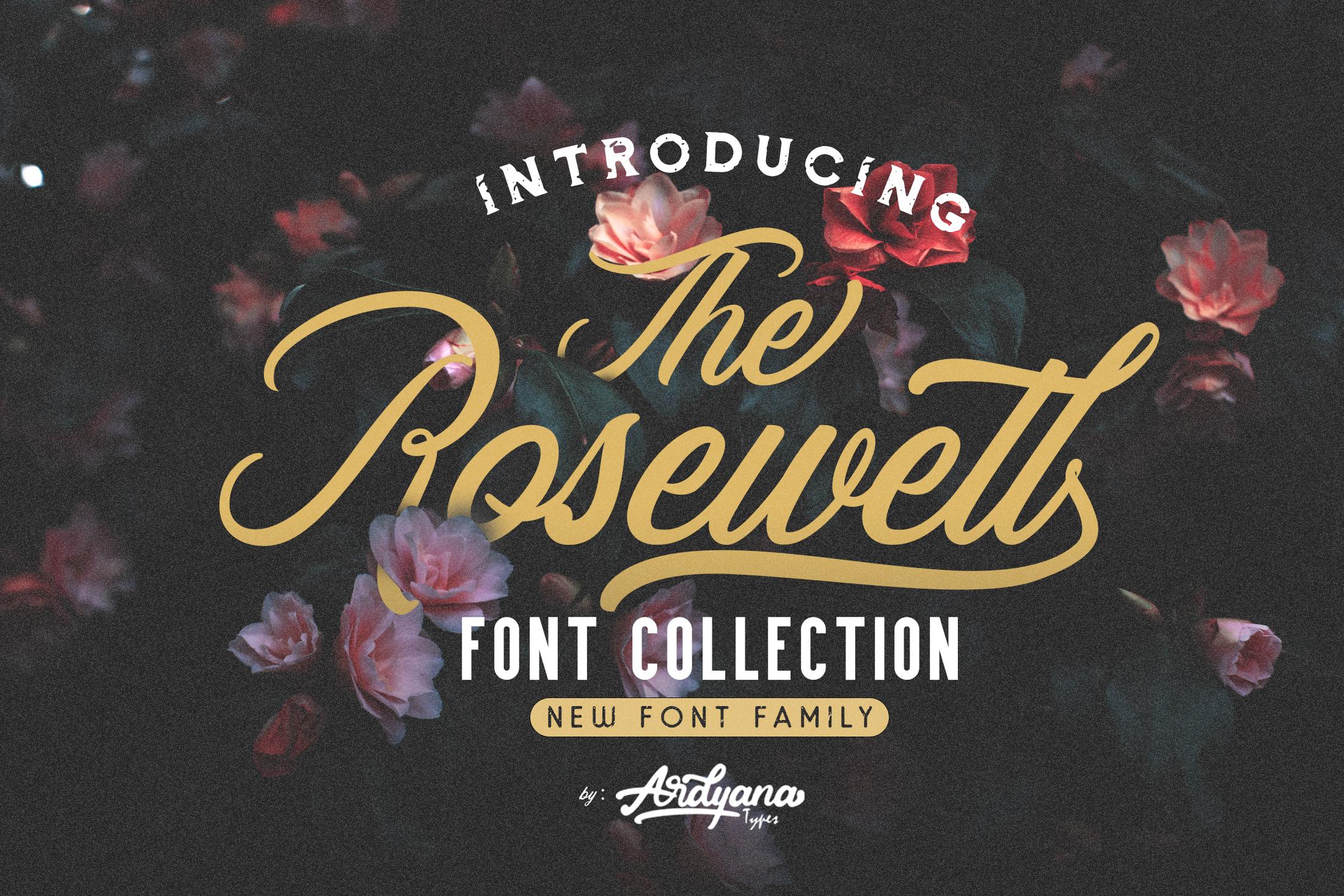 Rosewell Family Font