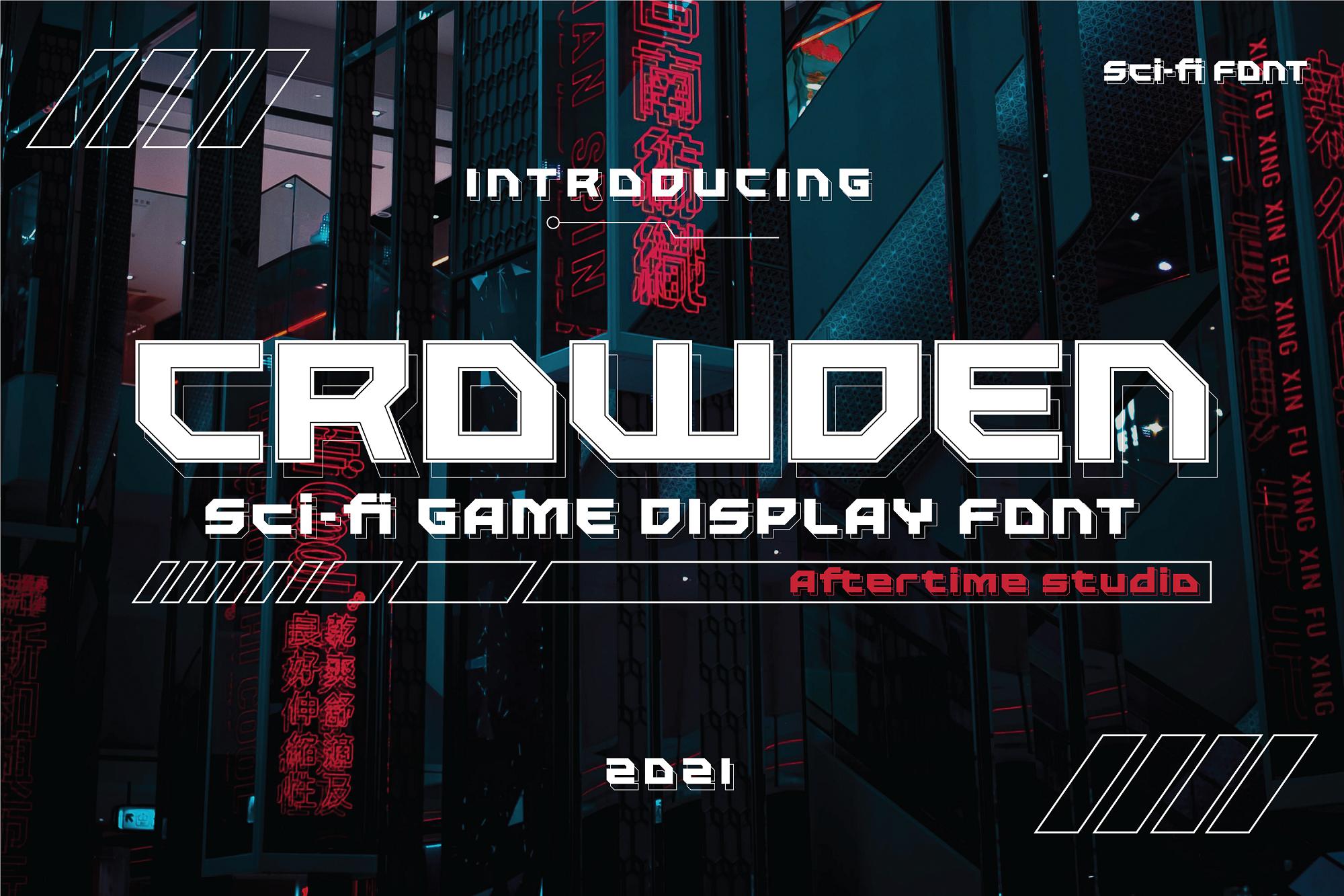Crowden Font