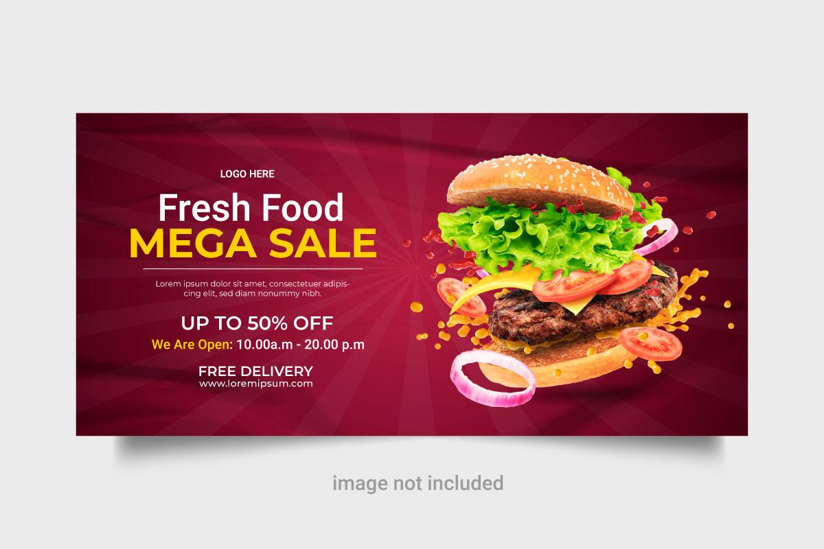 Food Web Banner Template