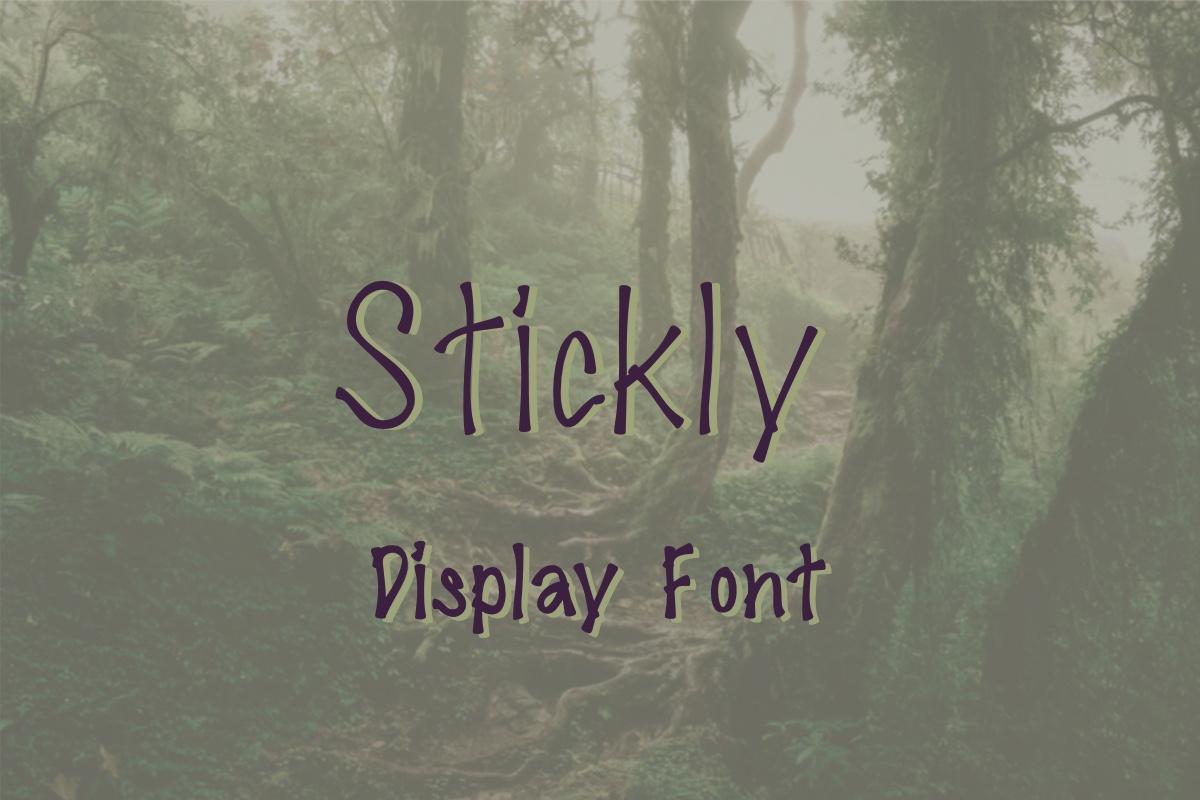 Stickly Font