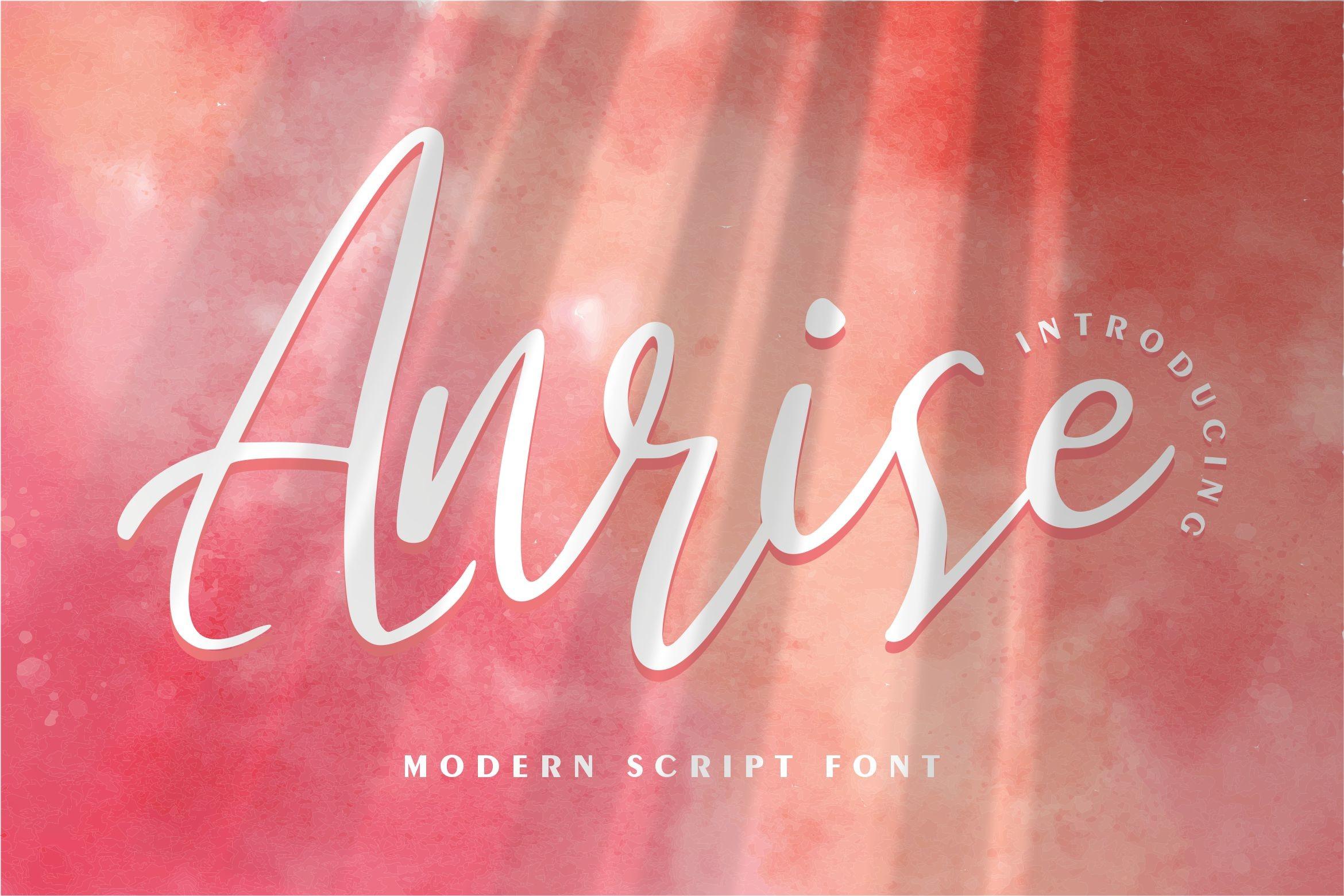 Anrise Font