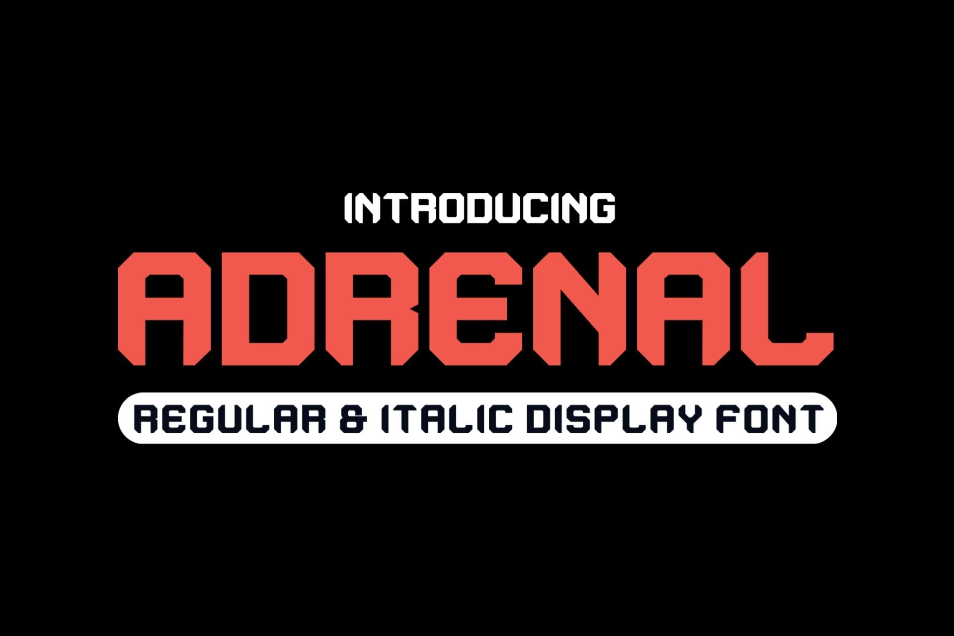 Adrenal Font