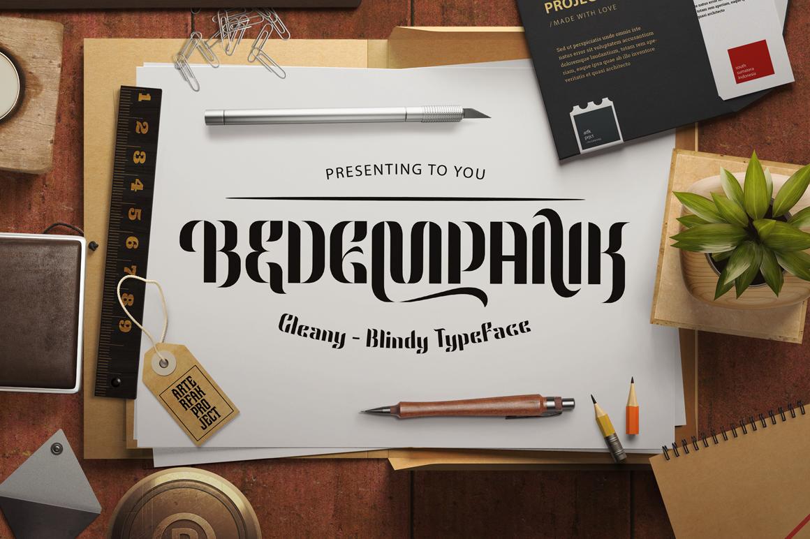 Bedempank Font