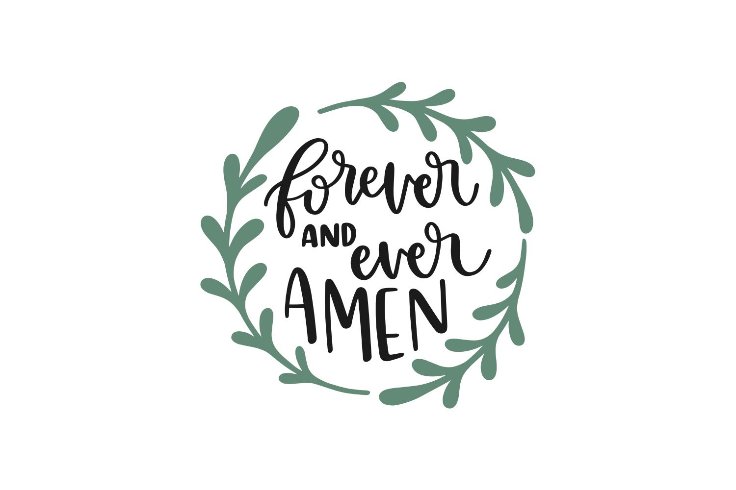 Forever and Ever, Amen