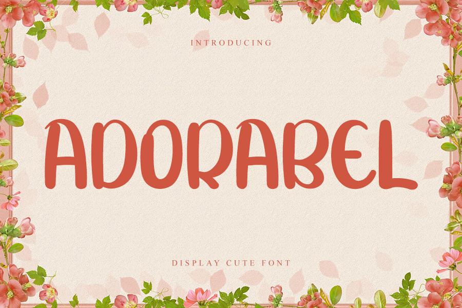 Adorabel Font