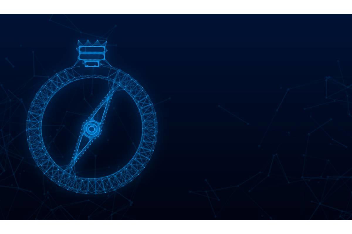 Compass Icon. Flat Navigation Symbol.