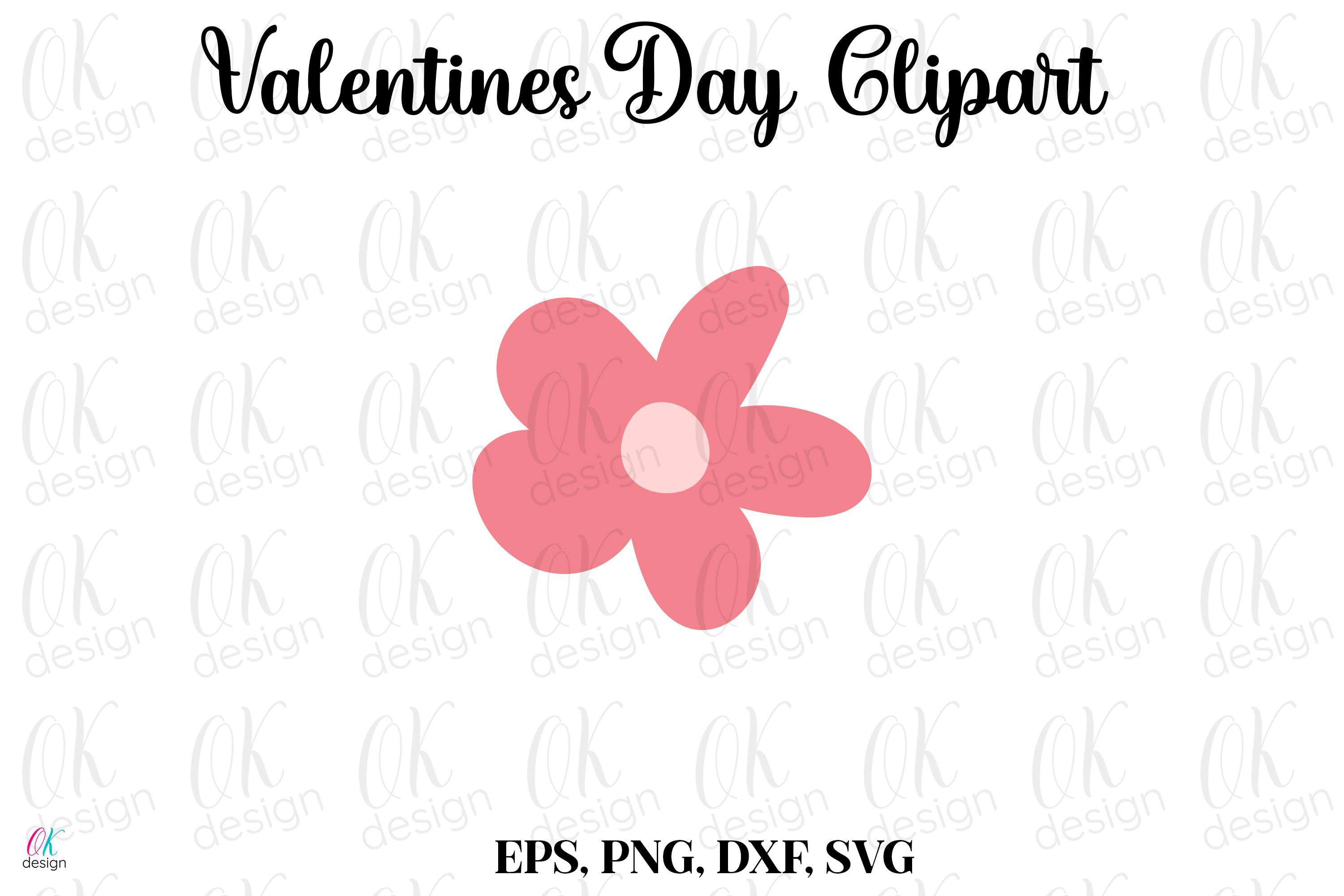 Valentines Clipart SVG, DXF, PNG Files.