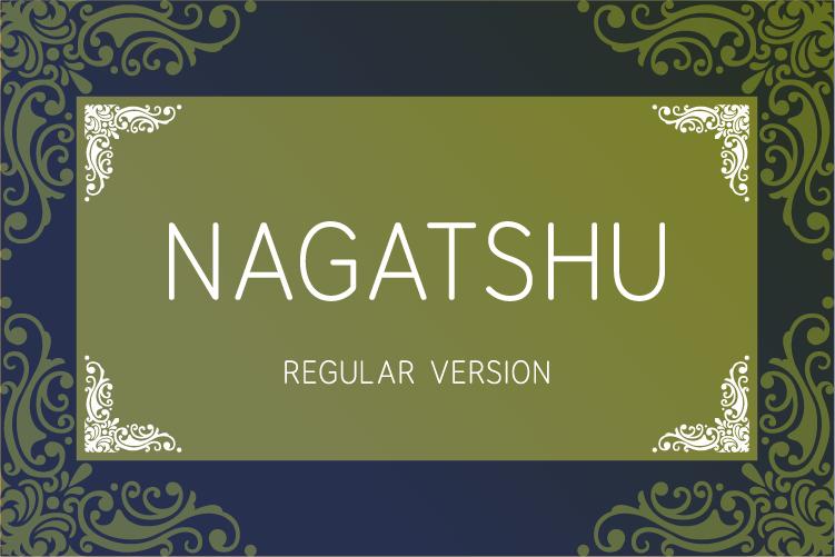 Nagatshu Regular Font