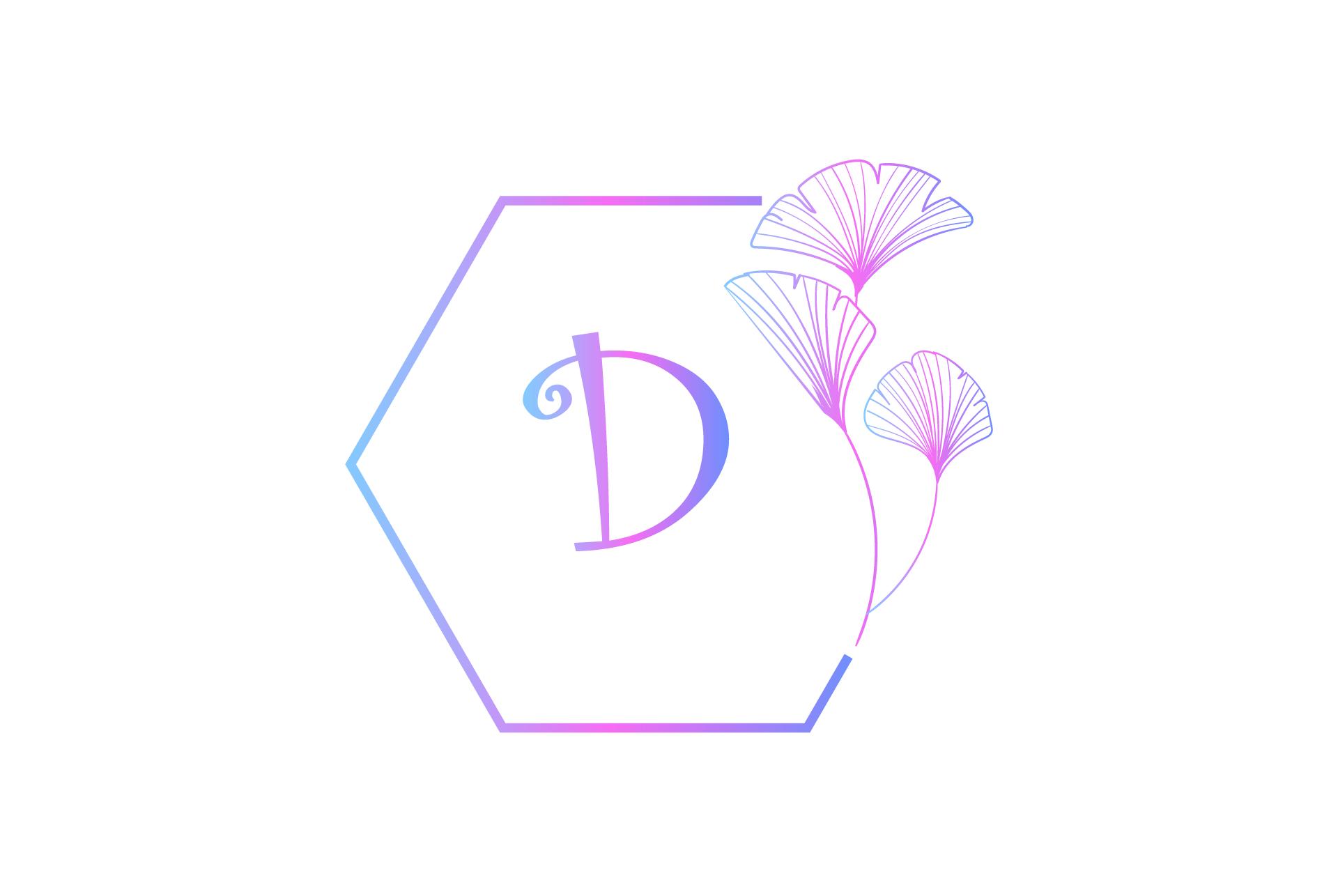 Monogram Flower