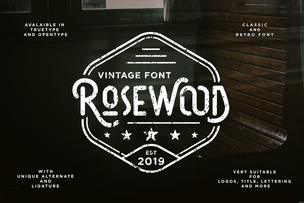 Rosewood Font