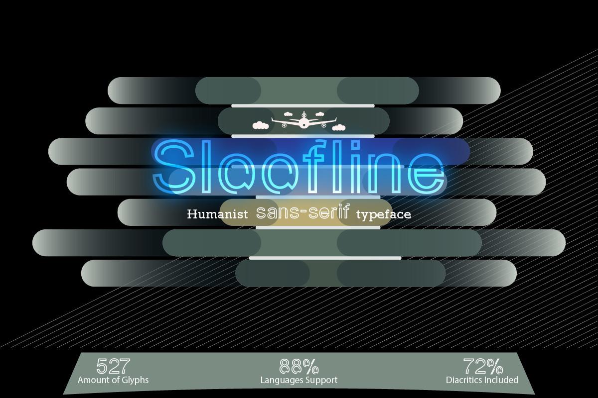 Sloofline Font
