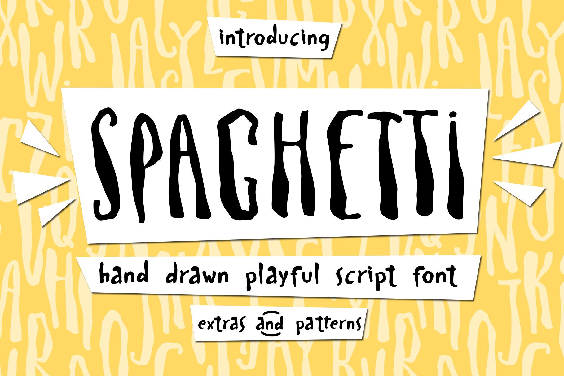 Spaghetti Font