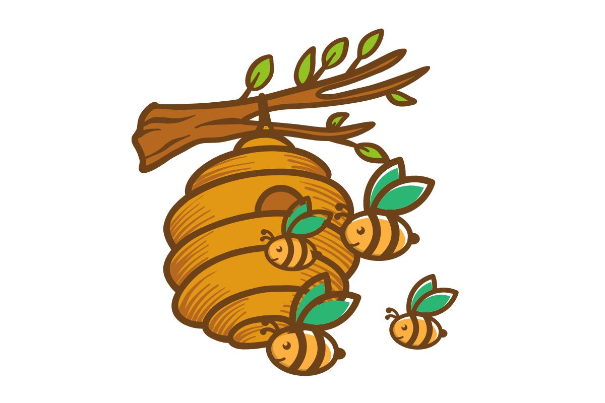 Beehive and Bees