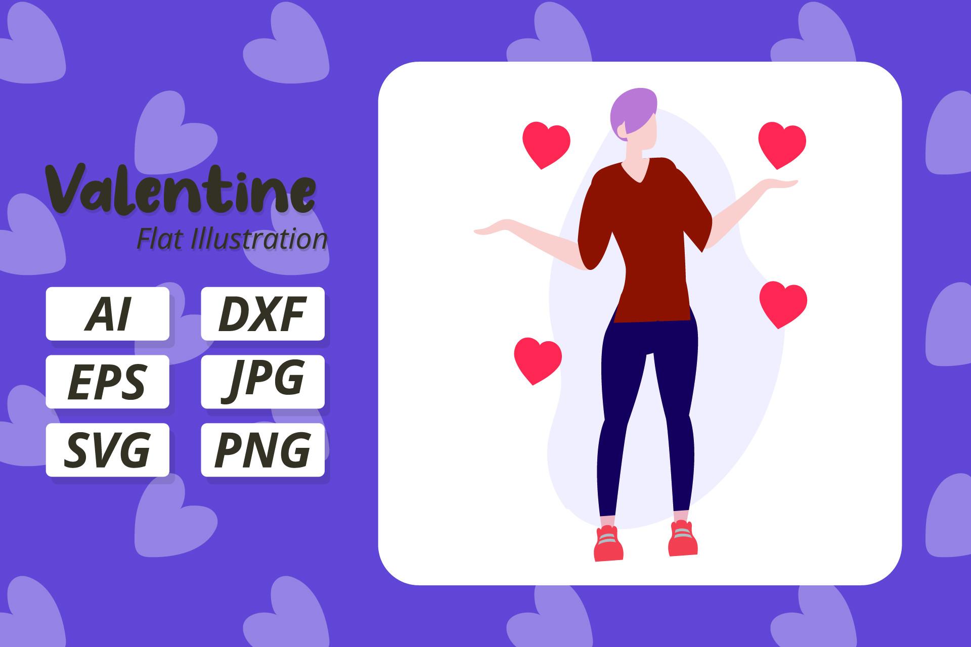 Valentine Romantic Girl Collection