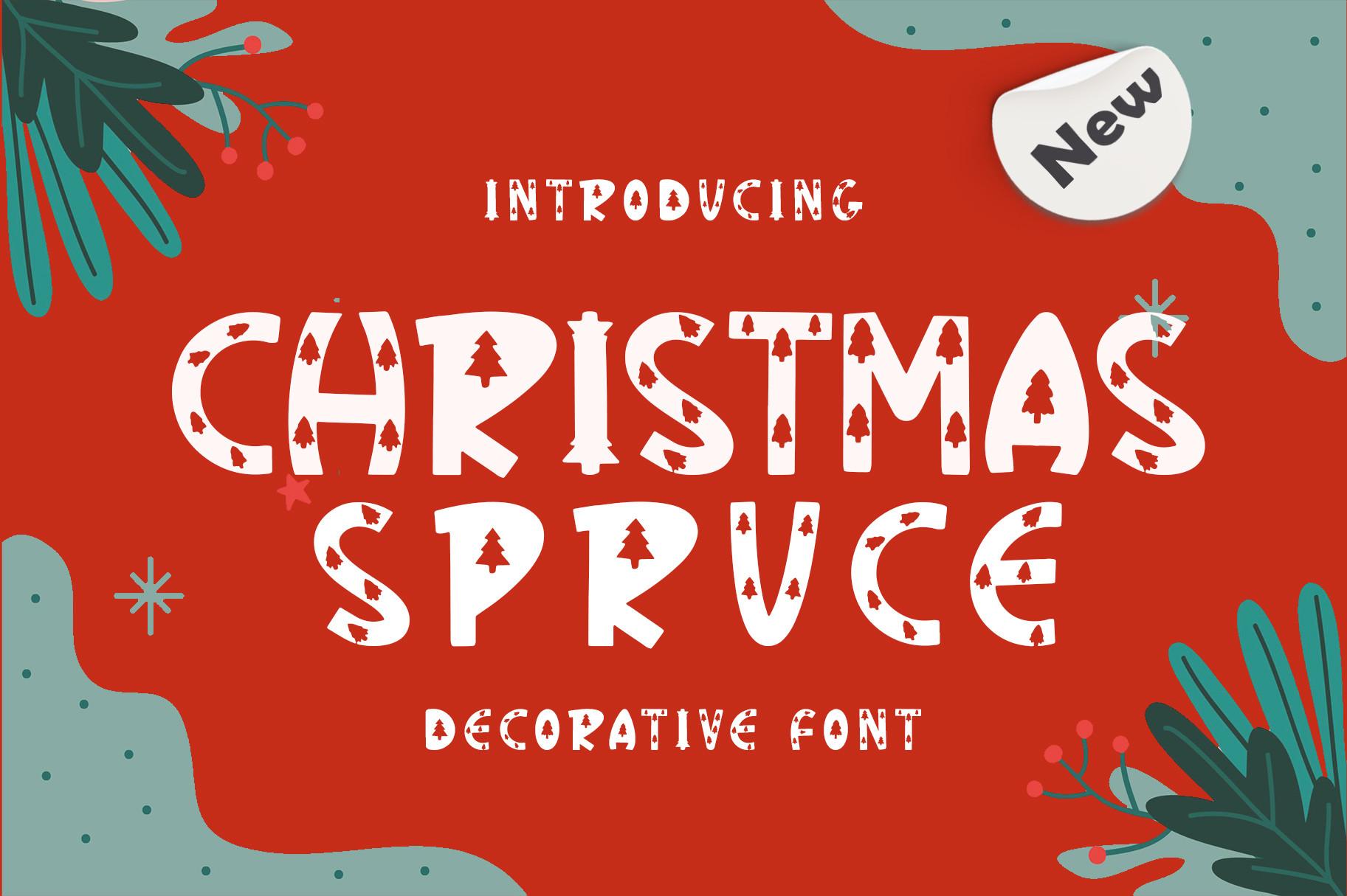 Christmas Spruce Font