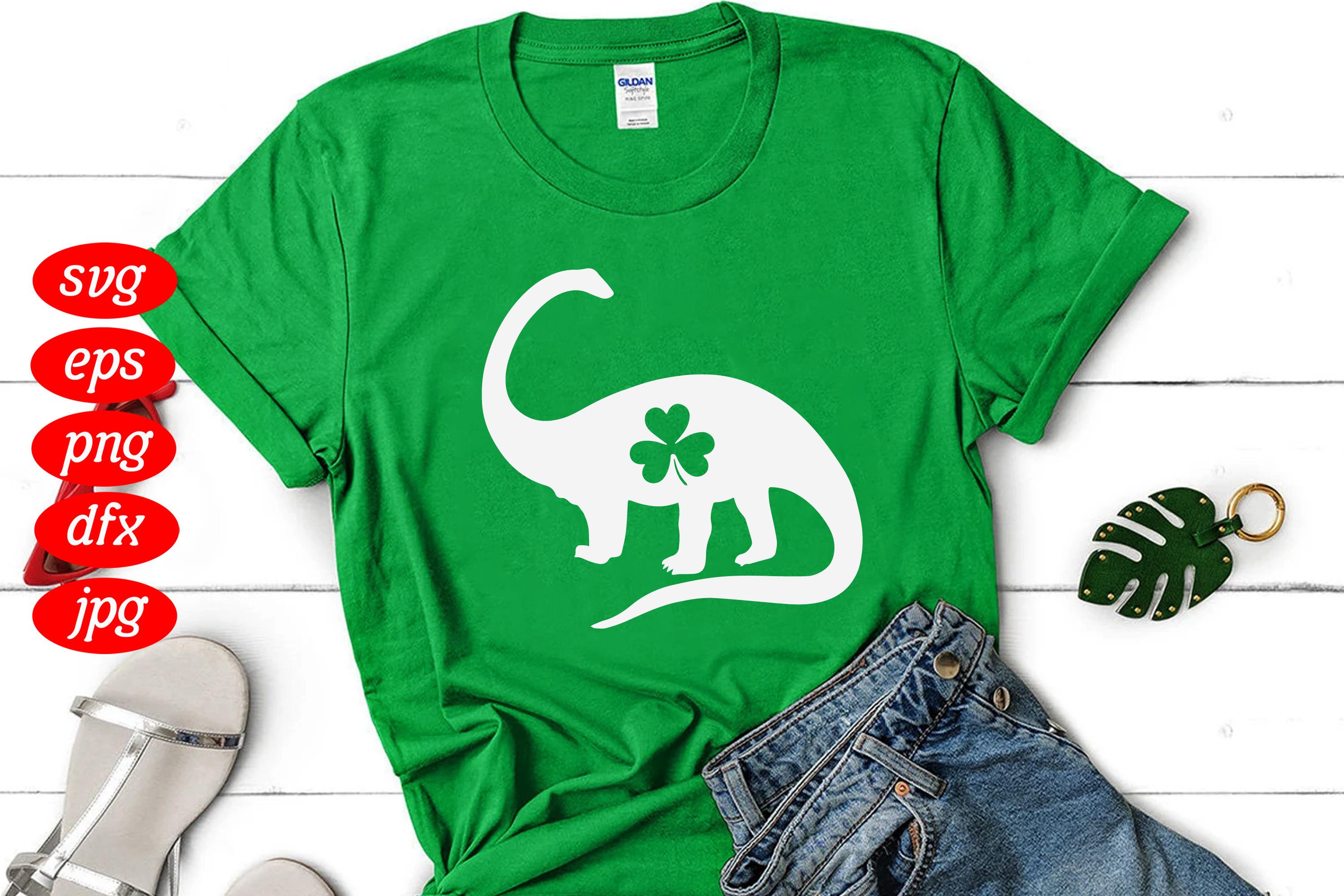 Herbivore Dinosaur Shamrock