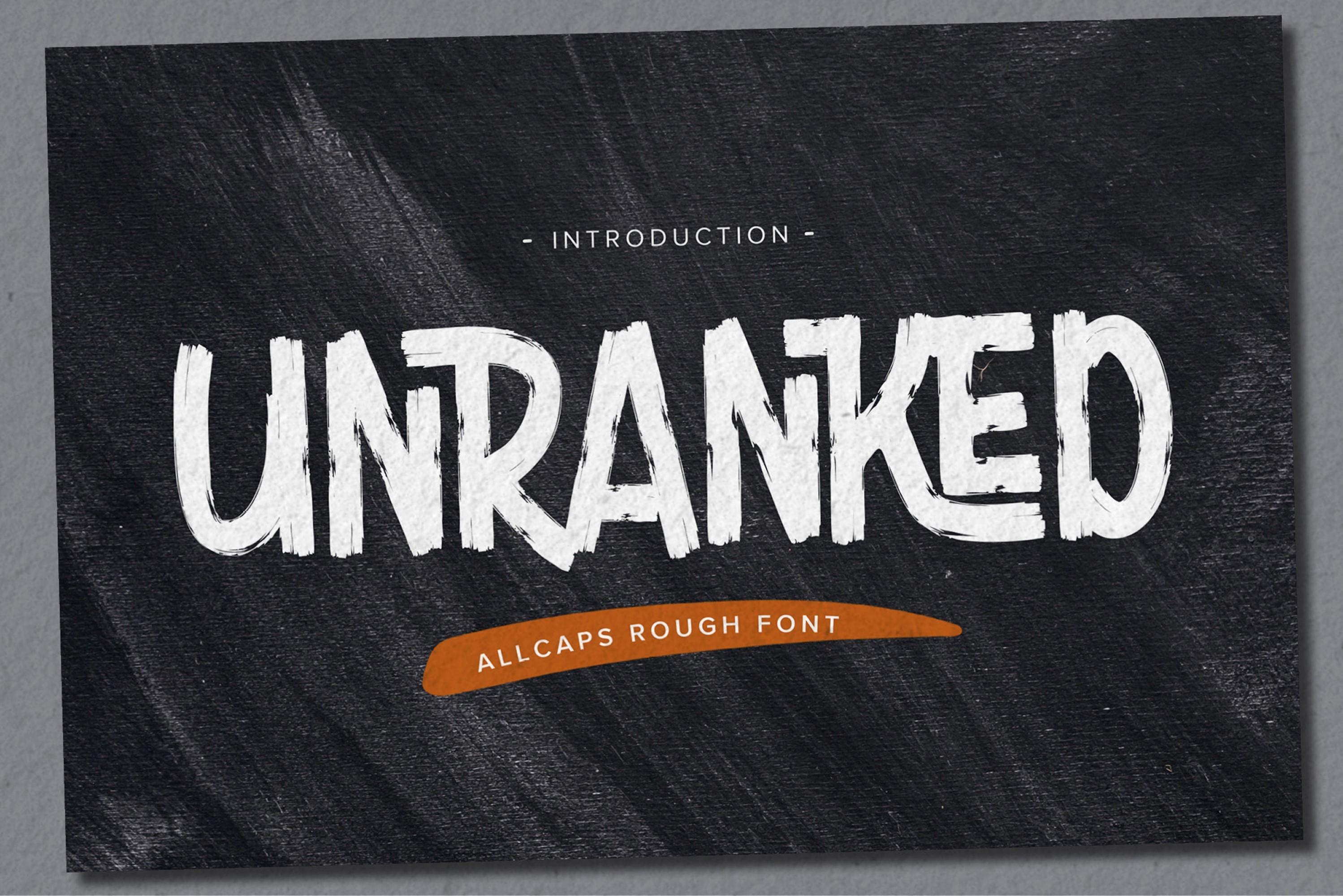 Unranked Font