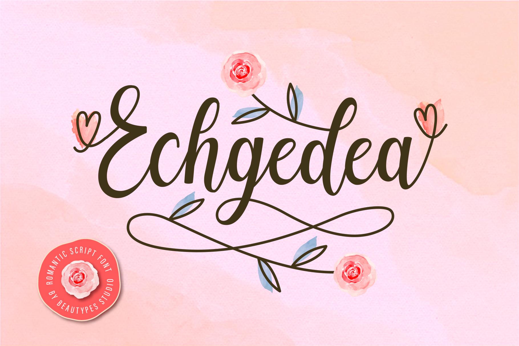 Echgedea Font