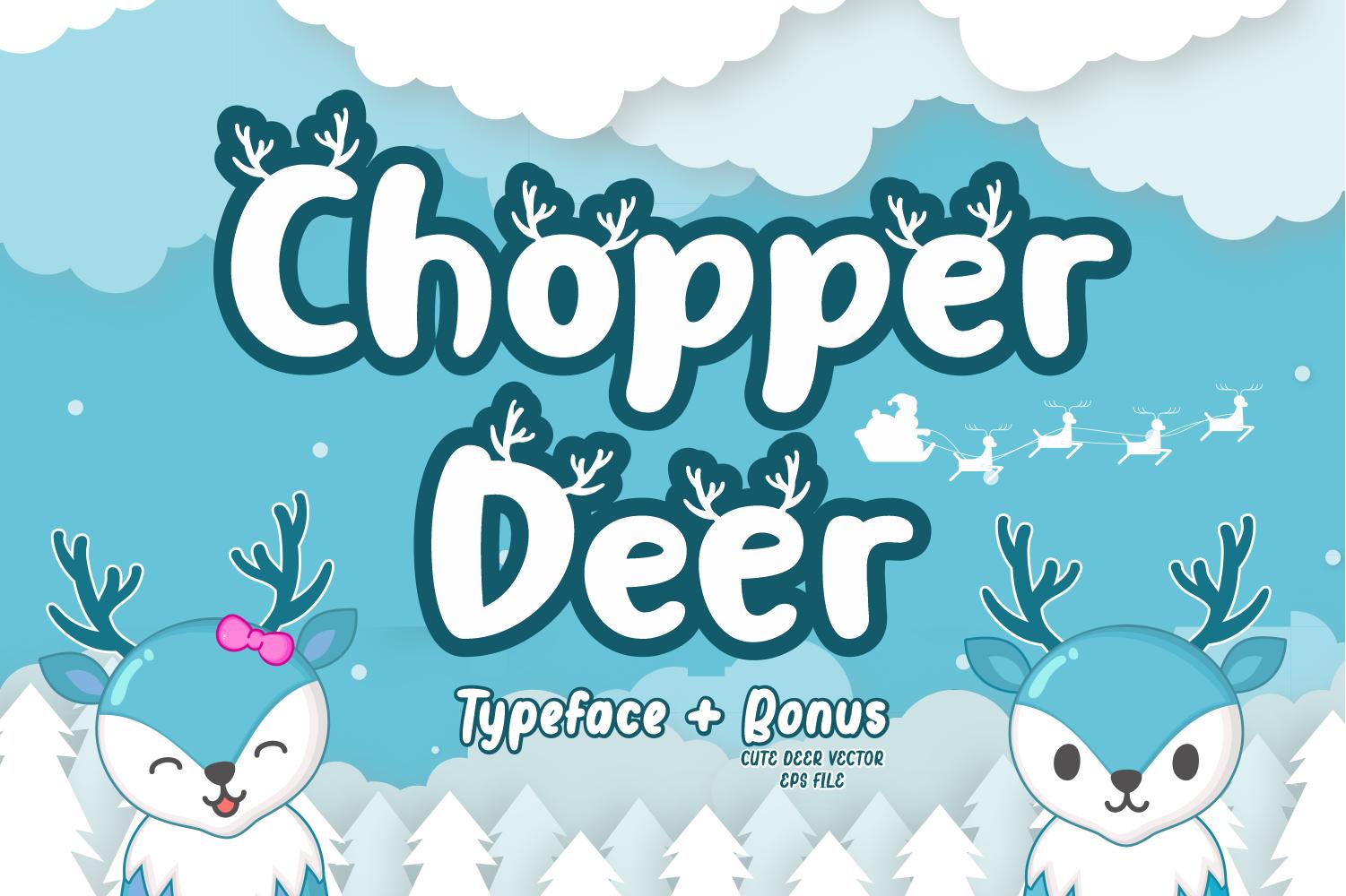 Chopper Deer Font