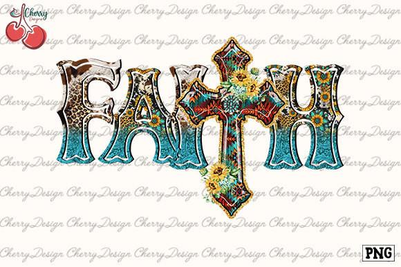 Faith Cross Western Sublimation