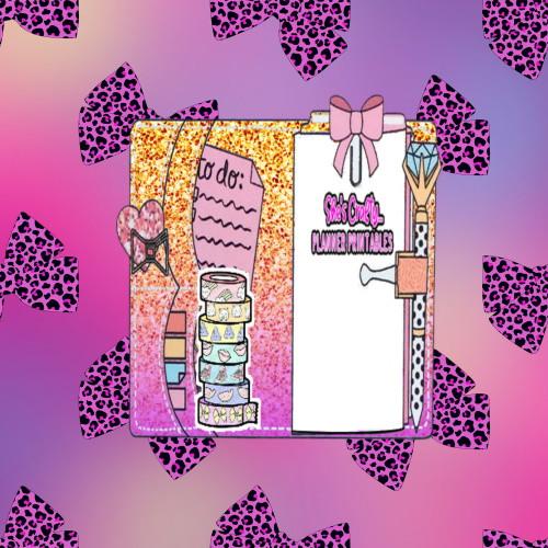 She's Crafty... Planner Printables