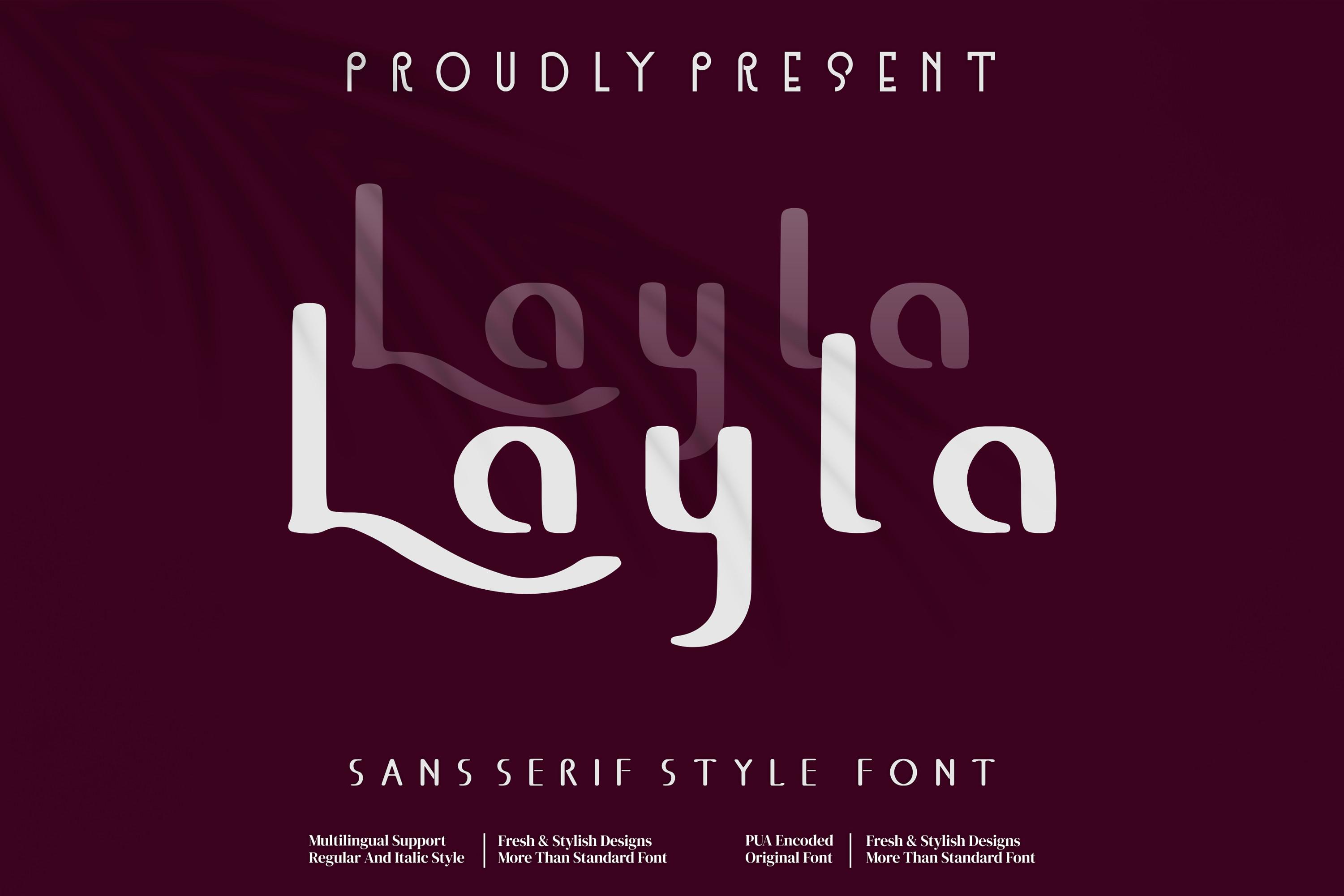 Layla Font