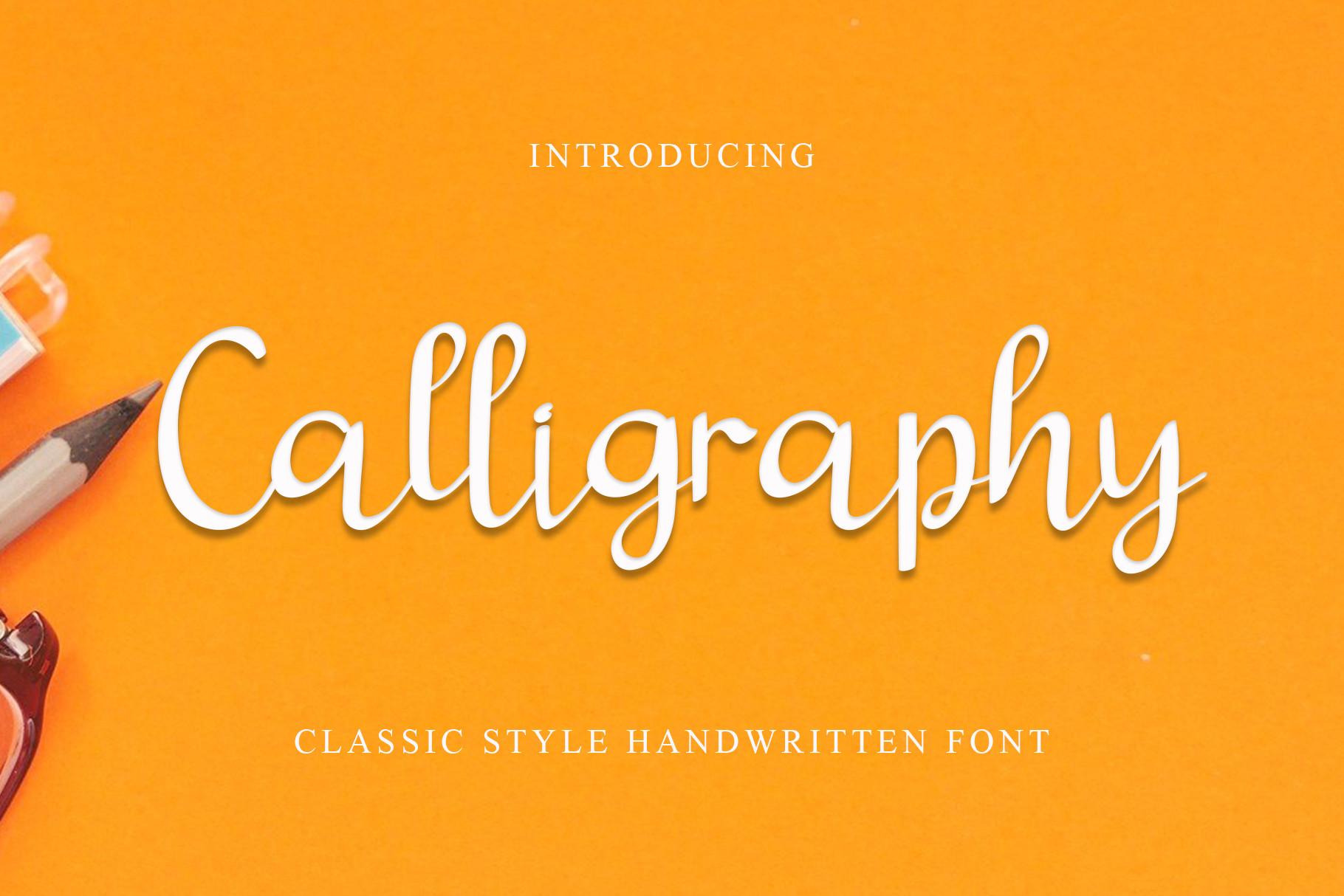 Calligraphy Font
