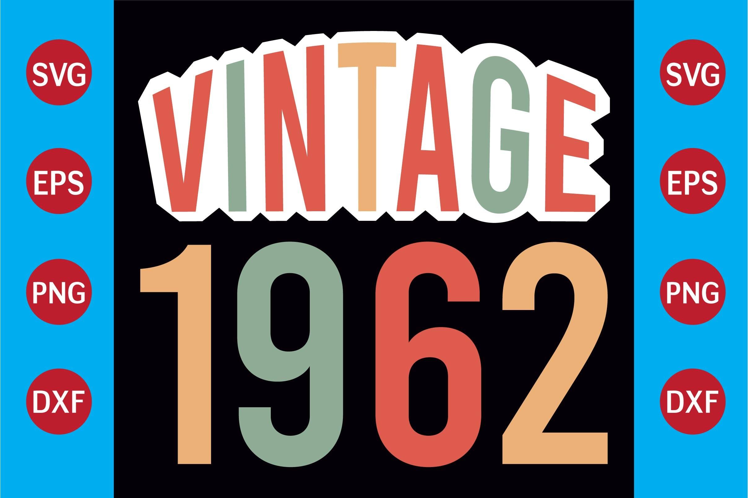 Vintage 1962  T-shirt Design