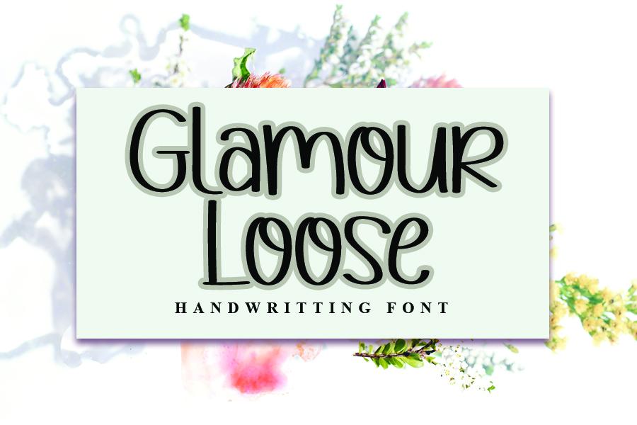 Glamour Loose Font