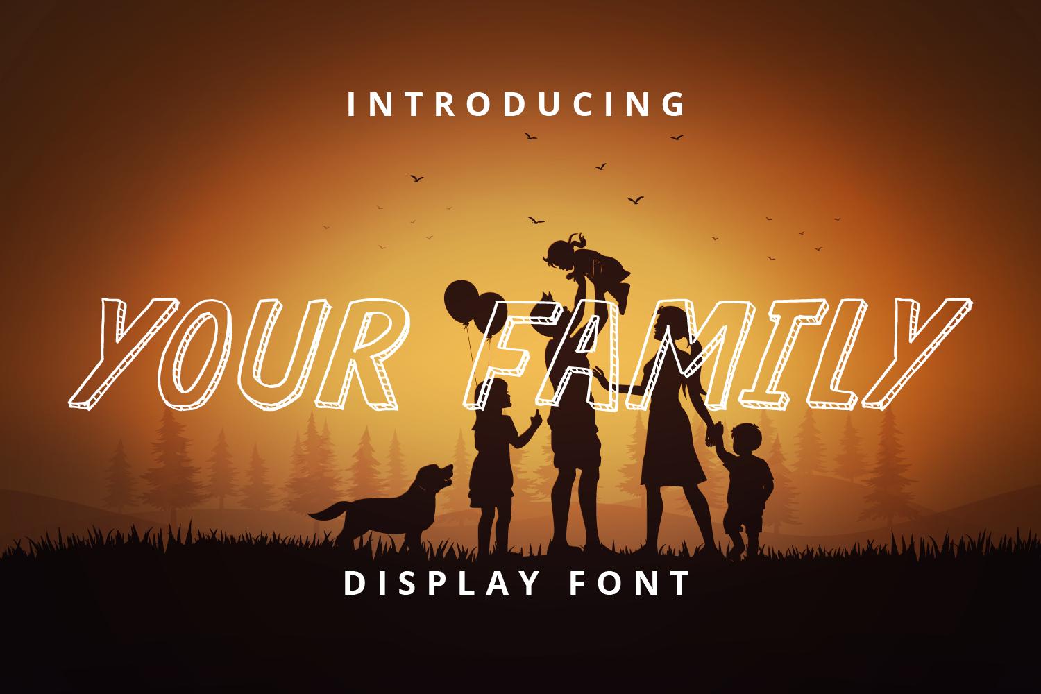 Your Family Font