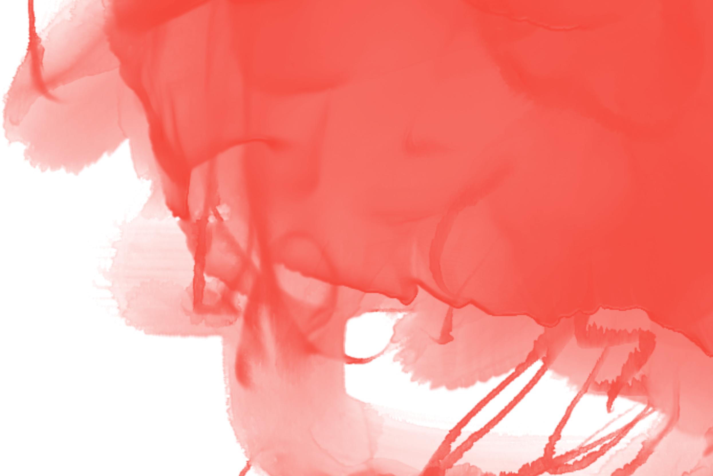 Watercolor Stains Wedding