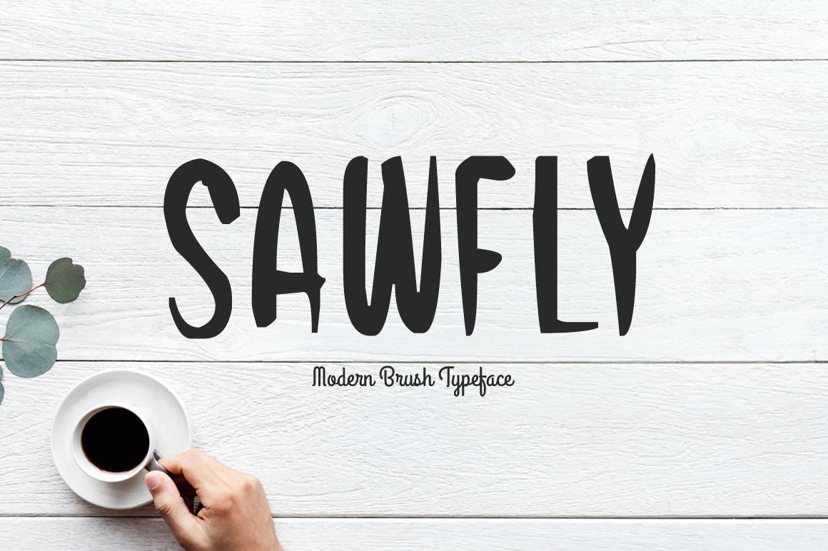 Sawfly Font