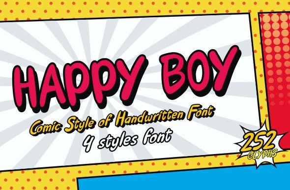 Happy Boy Font