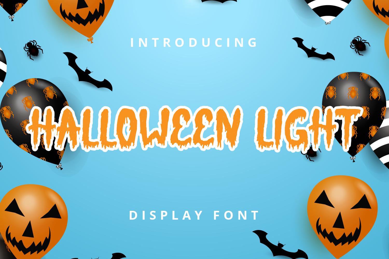 Halloween Light Font