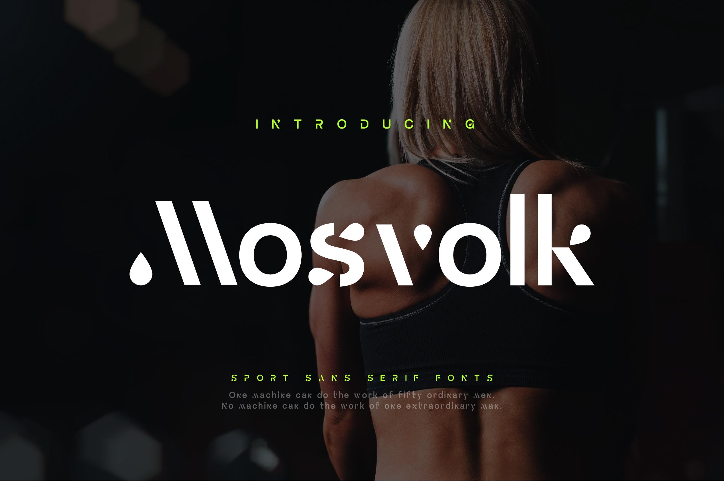 Mosvolk Font