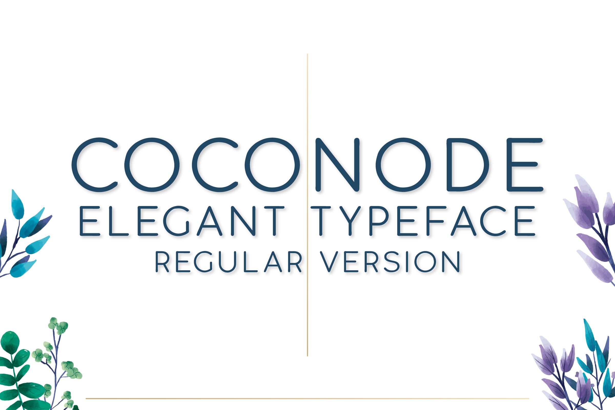 Coconode Font