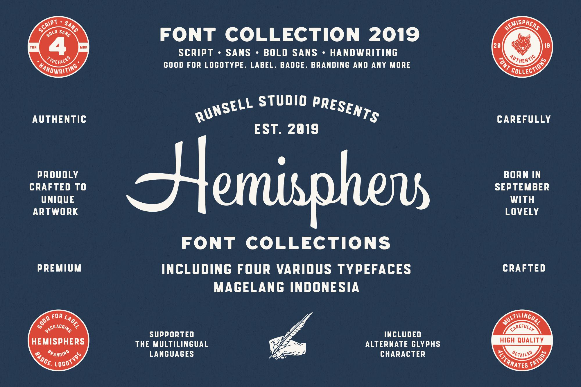 Hemishpers Font