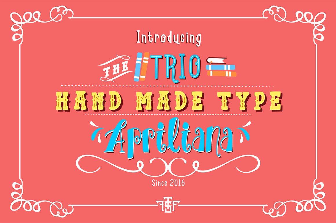 Trio Apriliana Font
