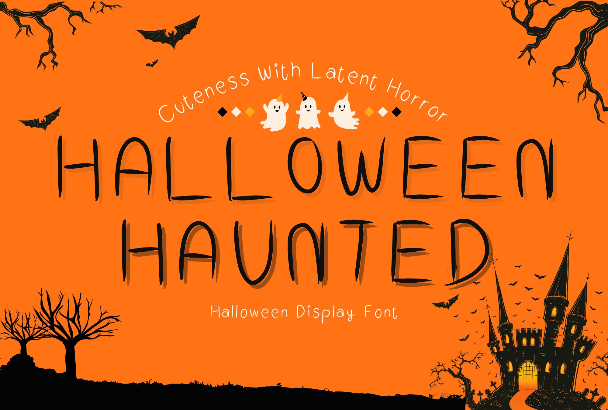 Halloween Haunted Font