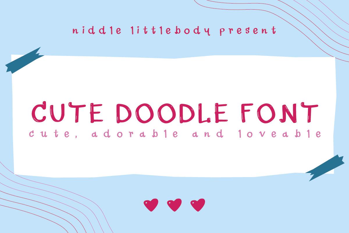 Cute Doodle Font
